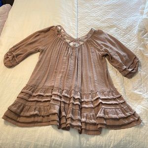 Umgee USA, size M, brown dress